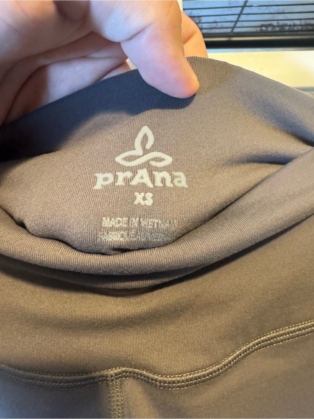 Prana Brown High-Waist Leggings - Picture 3 of 6